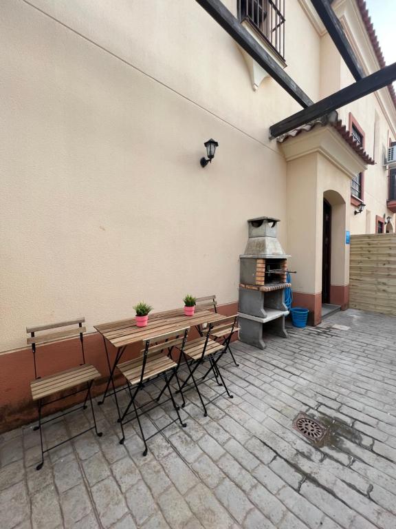 Balkón nebo terasa v ubytování Apartamentos Sevilla Deluxe Rosales