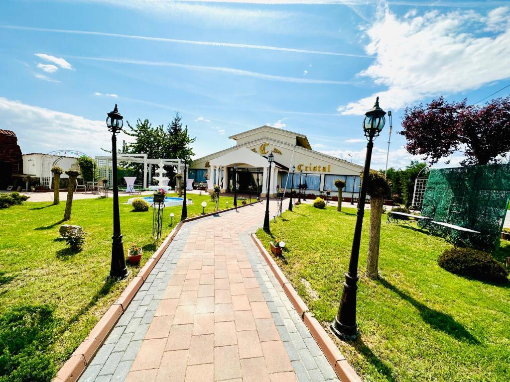 Zahrada ubytování Pensiunea Cristal
