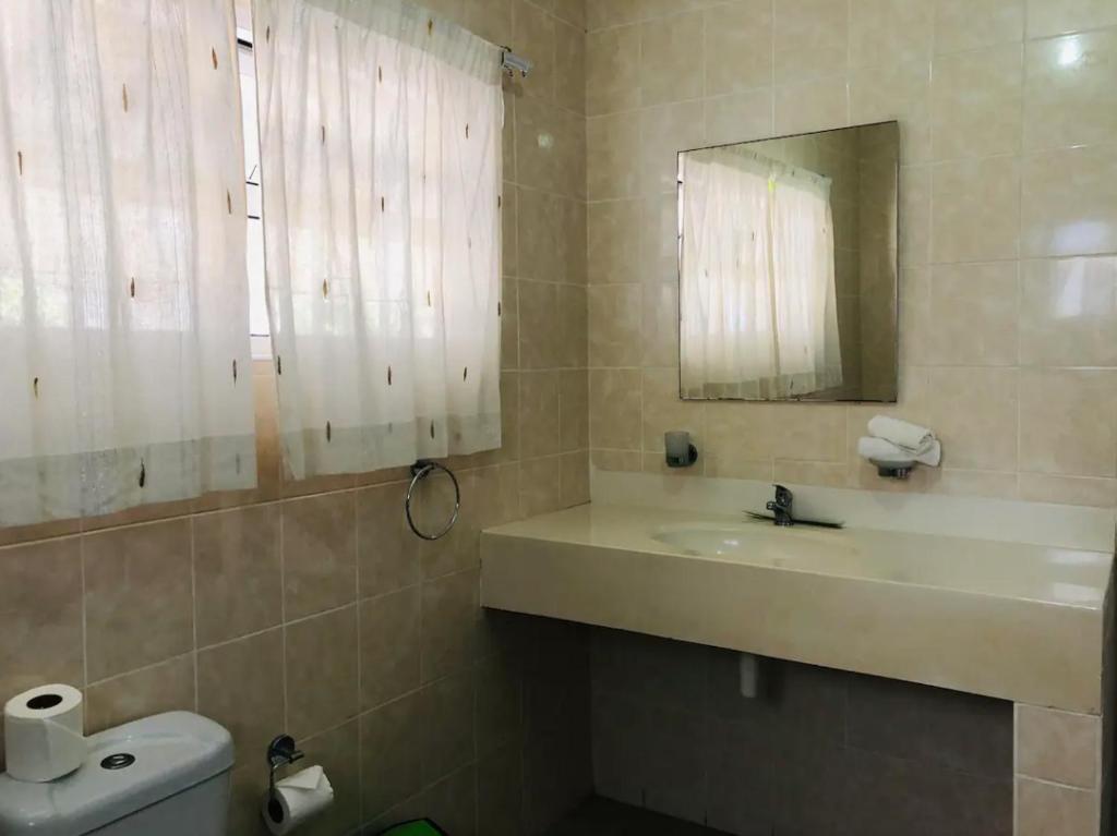 Koupelna v ubytování Villa Confort