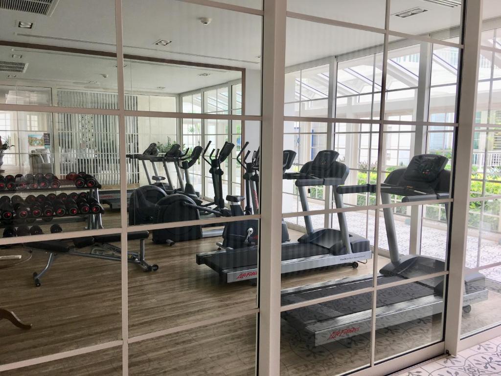 Fitness centrum a/nebo fitness zařízení v ubytování Summer Huahin311, 150m from beach. Near Cicada and Tamarind.