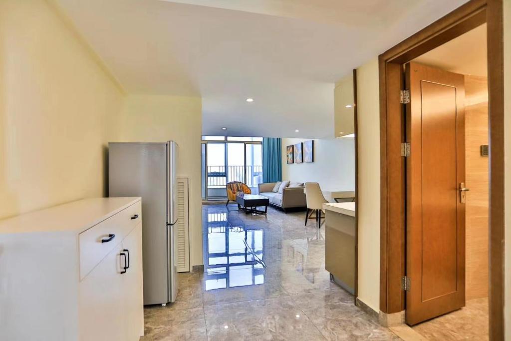 Kuchyň nebo kuchyňský kout v ubytování B T Miele Executive Apartment - Qianhai Square Shenzhen