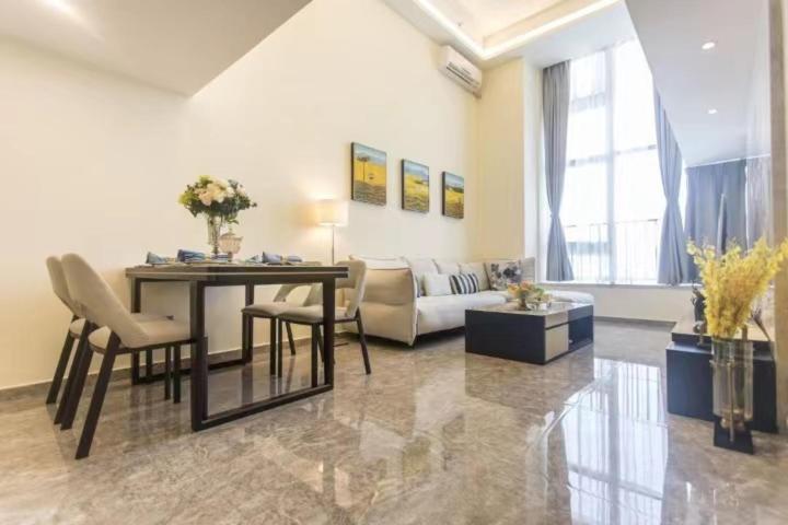 Posezení v ubytování B T Miele Executive Apartment - Qianhai Square Shenzhen