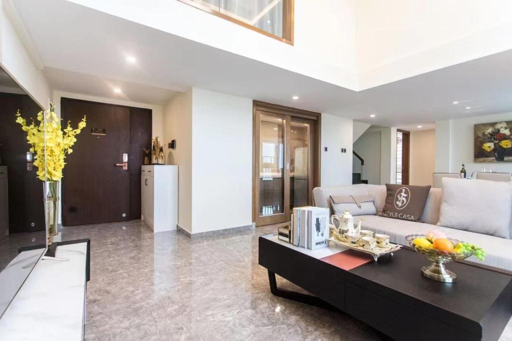 Posezení v ubytování B T Miele Executive Apartment - Qianhai Square Shenzhen