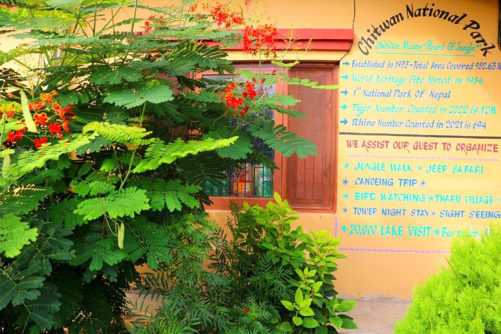 Zahrada ubytování Hotel National Park- A peaceful Family home where you can stay Peace and Enjoy and Organize the wildlife Safari