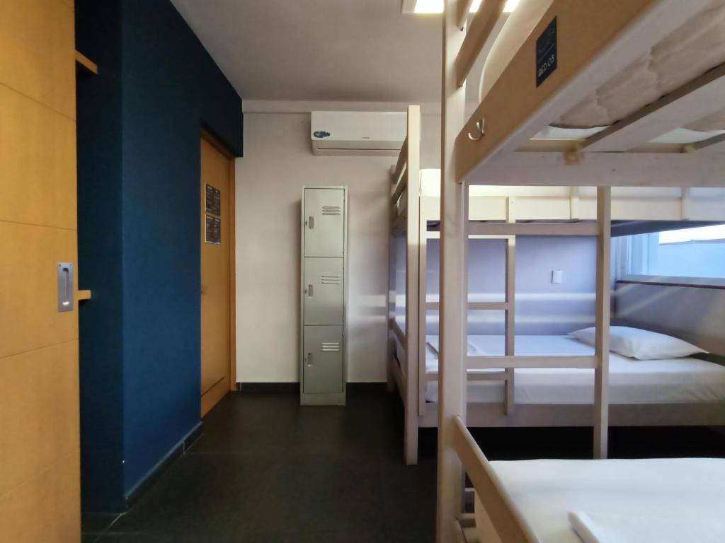 Postel nebo postele na pokoji v ubytování Hostel Auikyani