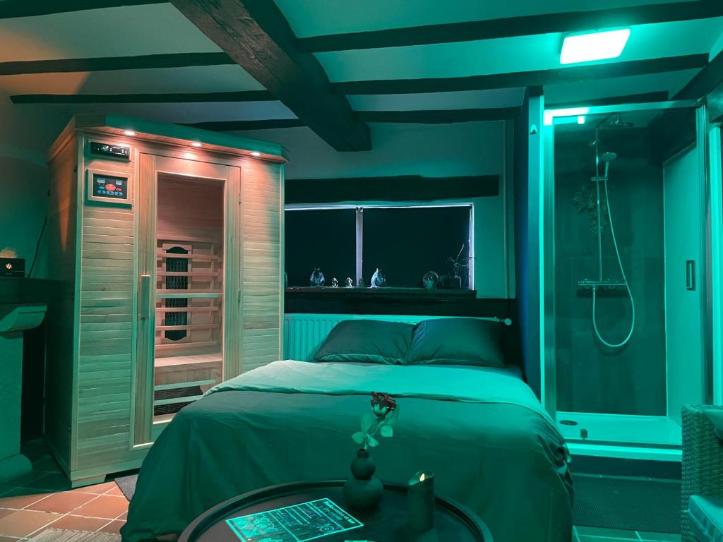 Φωτογραφία από το άλμπουμ του Casawellness améthyste ou jaspe océan avec jacuzzi intérieur σε Floreffe