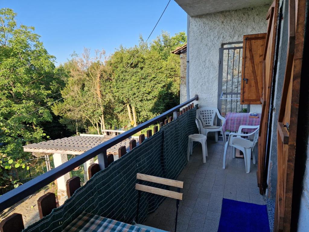 A balcony or terrace at Casa Omnia B&B