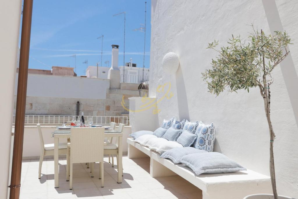 Posedenie v ubytovaní TD Casa Marevino Seaside Terrace with Panoramic Views