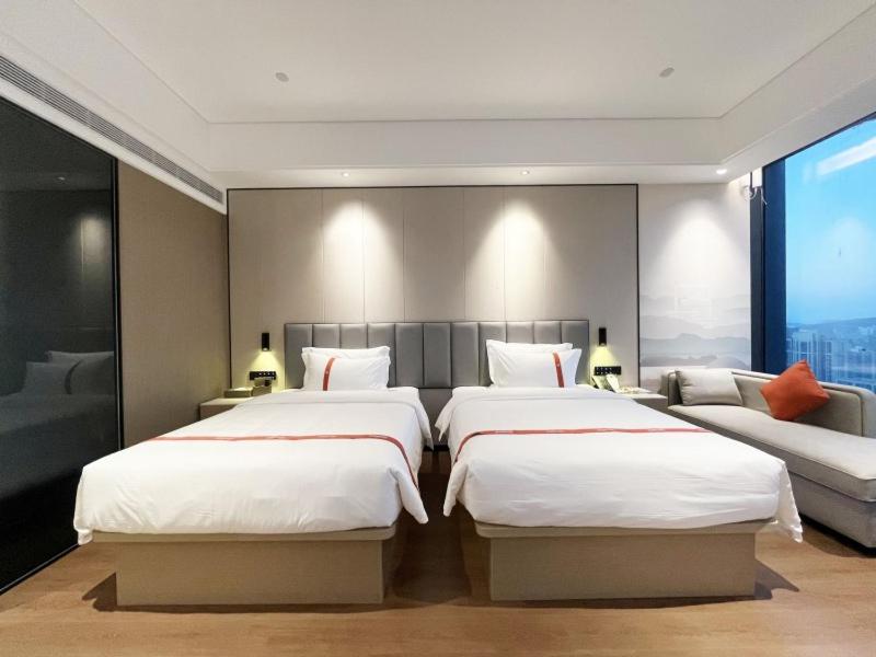 GreenTree Eastern Hotel Fuzhou South Railway Station - Twin Room With View