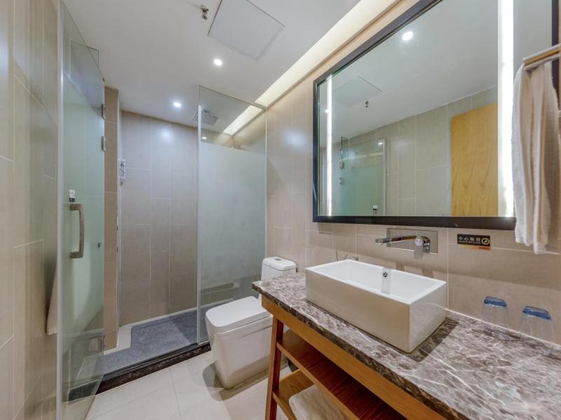 GreenTree Eastern Hotel Jiaxing Haining Leather City Nanguanxiang - Habitación Doble De Lujo