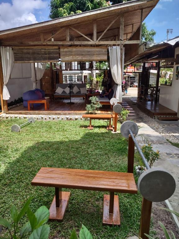 Zahrada ubytování Lunazul Guesthouse