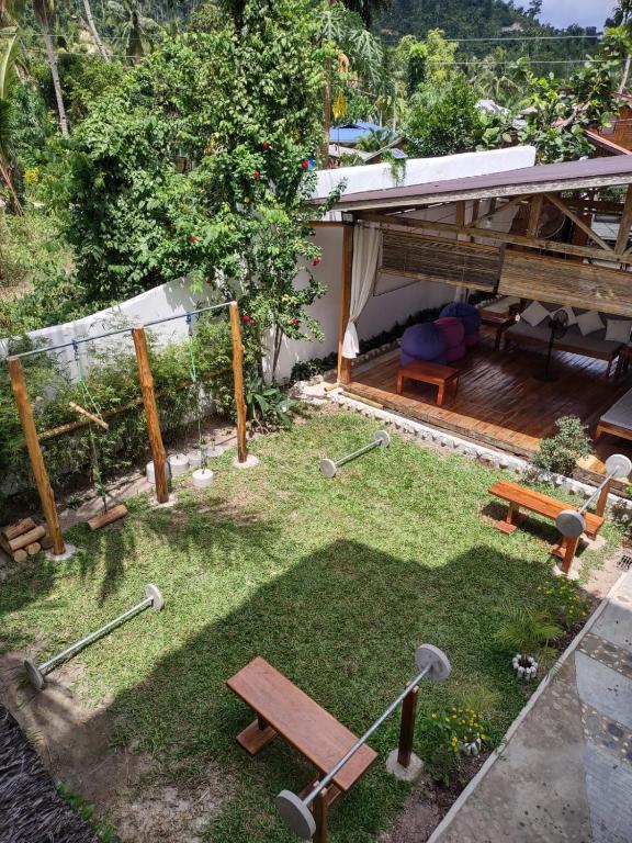 Zahrada ubytování Lunazul Guesthouse