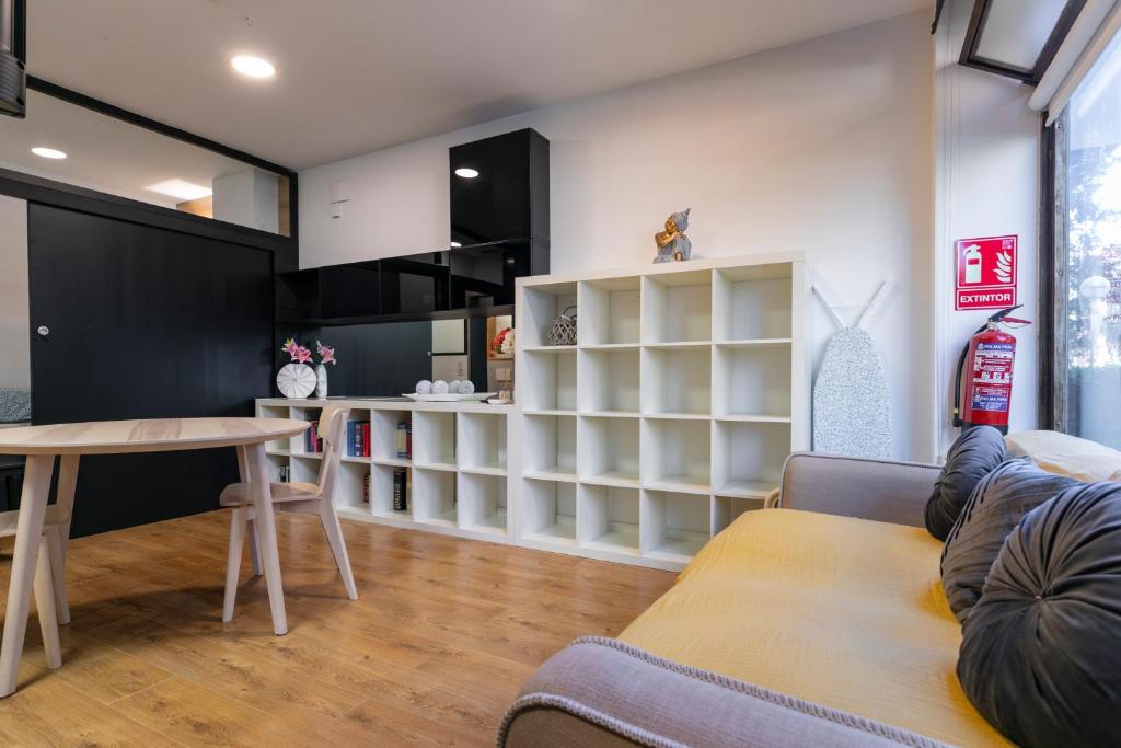Posezení v ubytování HOMEABOUT MADRID RÍO APARTMENT