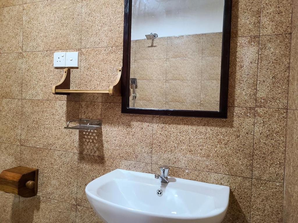 Koupelna v ubytování Woodholic Homestay