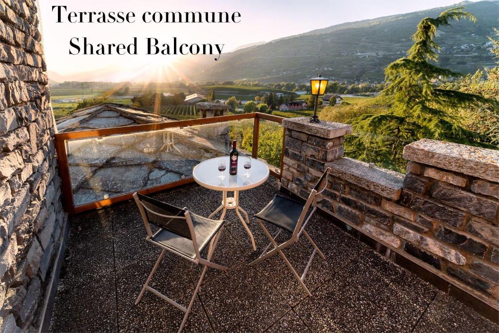 Nespecifikovaný výhled na hory nebo výhled na hory při pohledu z bed and breakfast