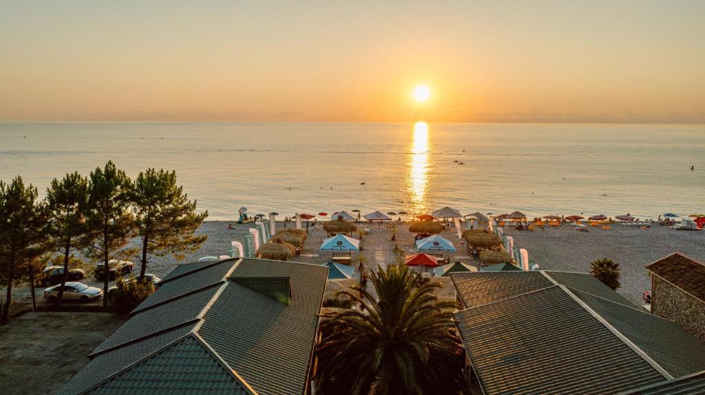 Пляж Квариати панорама