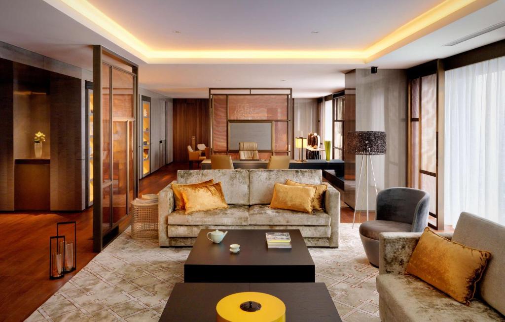 Posezení v ubytování Hyatt Regency Tianjin East