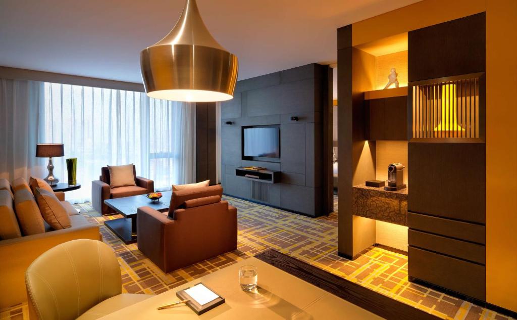 Posezení v ubytování Hyatt Regency Tianjin East