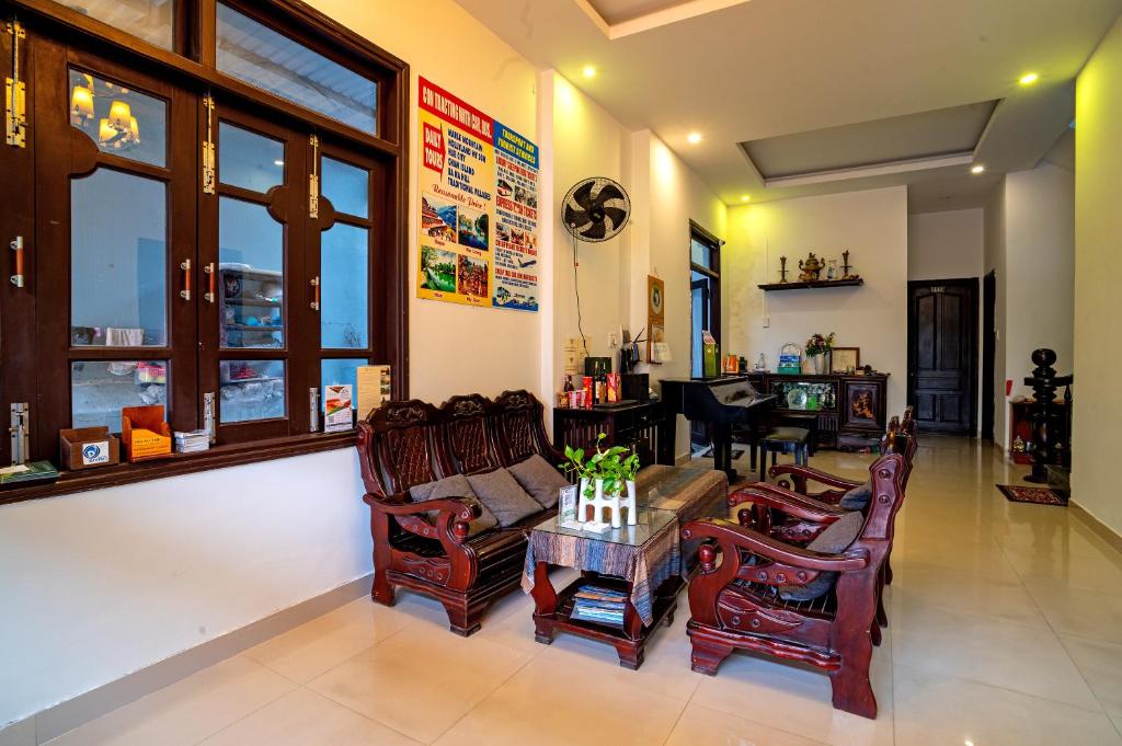Posezení v ubytování Hoi An Viet House Homestay