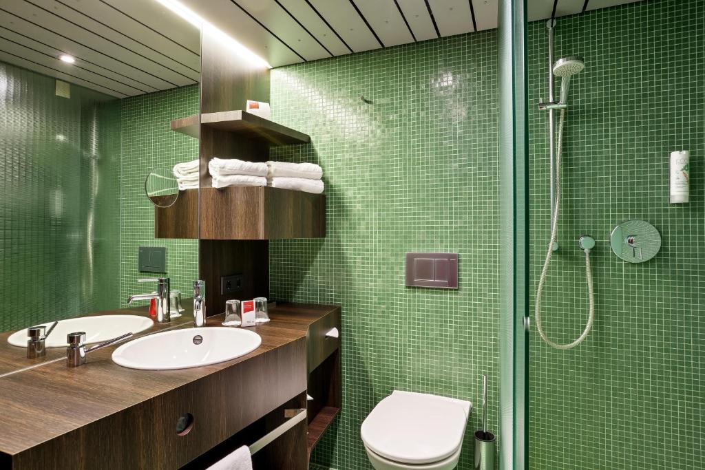 Koupelna v ubytování Austria Trend Hotel Schloss Wilhelminenberg Wien
