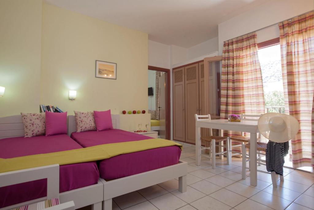 Posezení v ubytování Latania Apartments