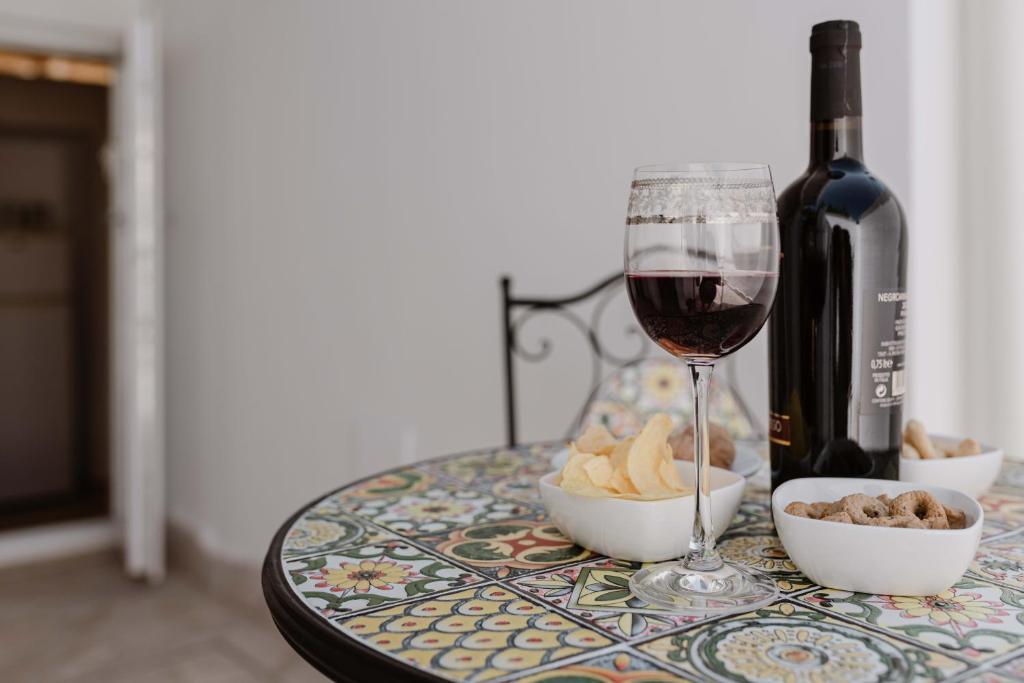Nápoje v ubytování Borgo Felline Ospitalità Autentica