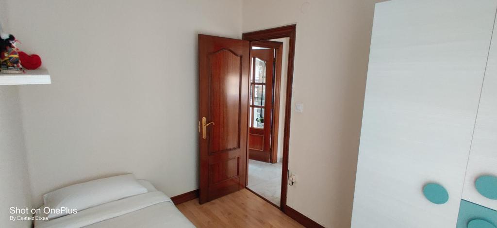 Postel nebo postele na pokoji v ubytování Gasteiz Etxea Il