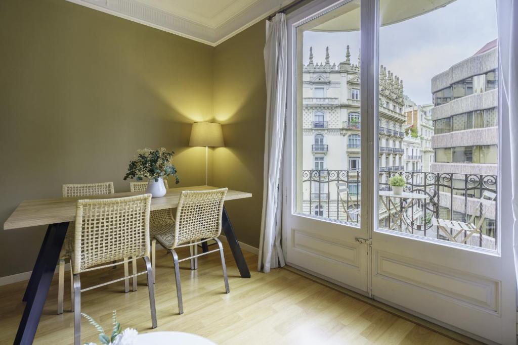 Balkón nebo terasa v ubytování Ola Living Diagonal II Apartments