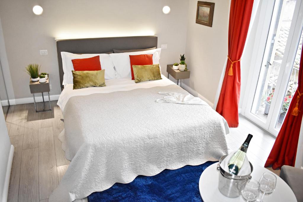 Posteľ alebo postele v izbe v ubytovaní The Roman Empire Guesthouse