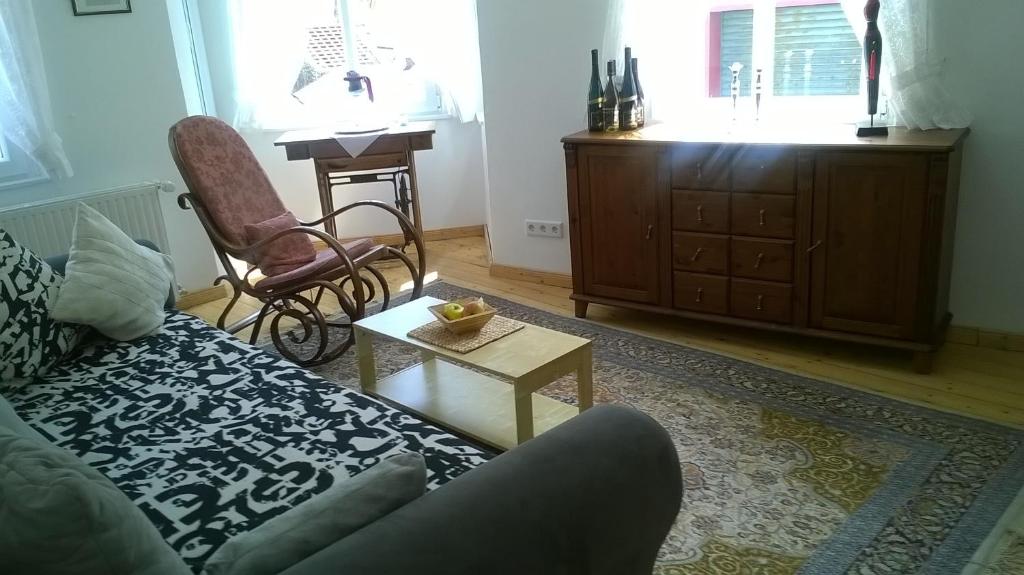 Posezení v ubytování Am Bungert