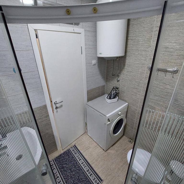 Koupelna v ubytování Apartman Tara