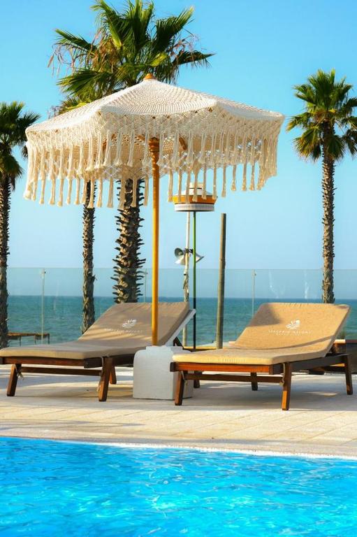 Bazén v ubytování Valerio Resort beach club nebo v jeho okolí