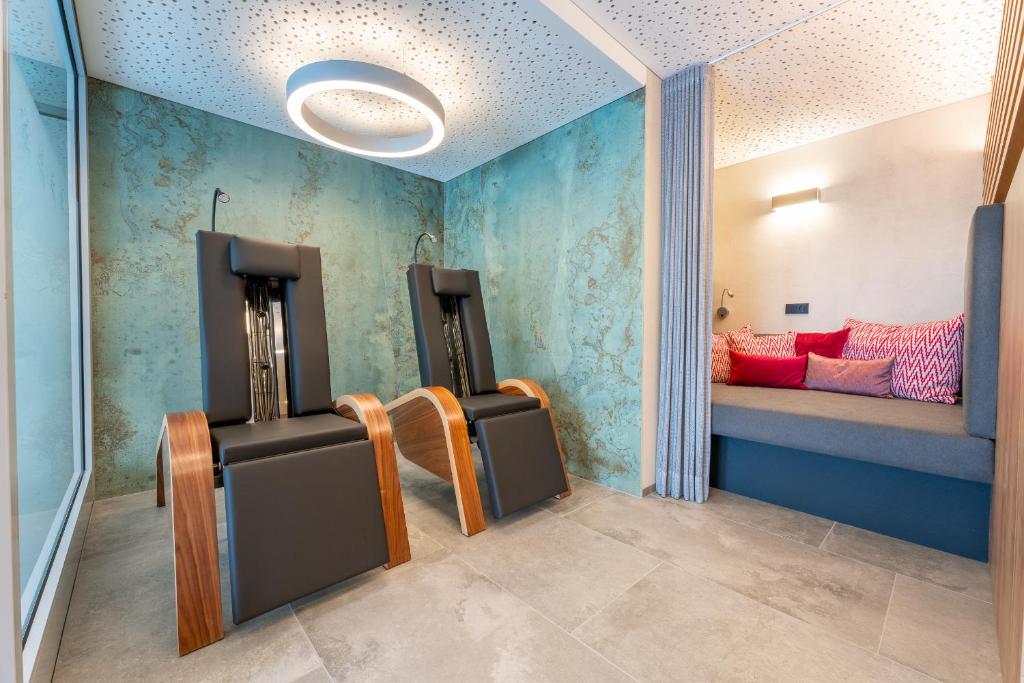 Posezení v ubytování Hotel Alpenblume