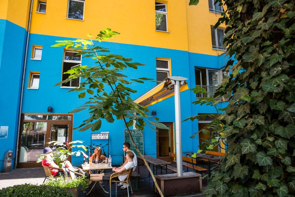 Zahrada ubytování Pegasus Hostel Berlin