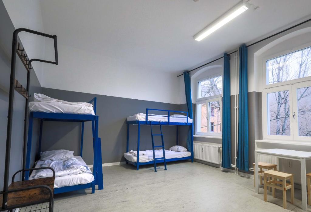 Postel nebo postele na pokoji v ubytování Pegasus Hostel Berlin