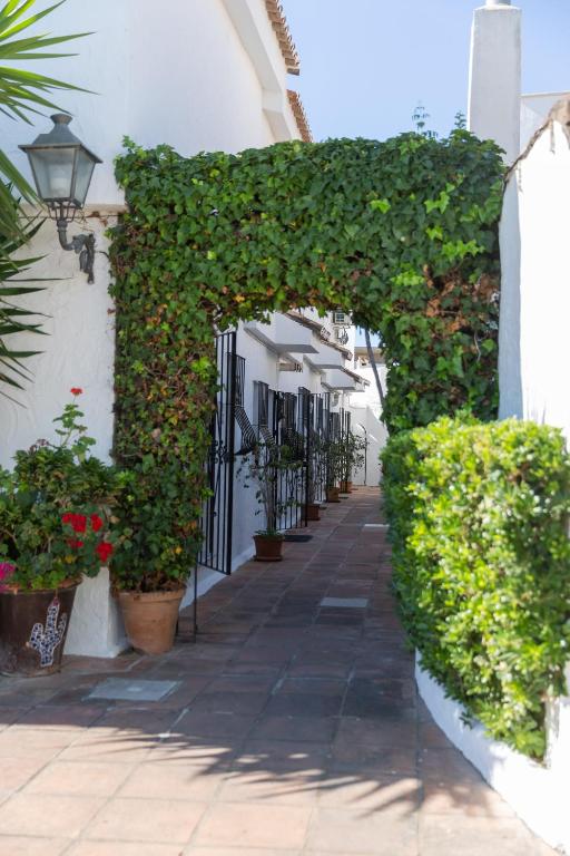 Zahrada ubytování Casa con jardín junto a la playa