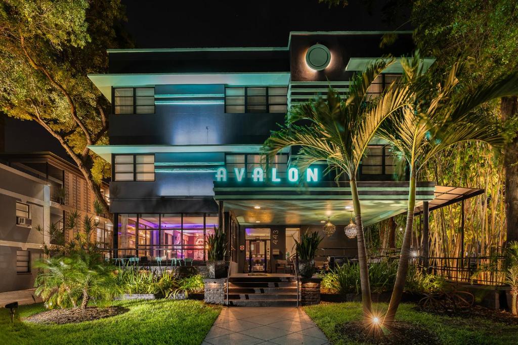 Zahrada ubytování Avalon Hotel Downtown St. Petersburg