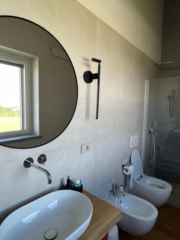 Koupelna v ubytování CASA VOLA