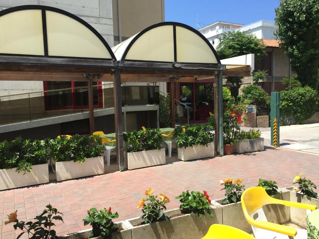 Ogród w obiekcie Hotel Fiorella