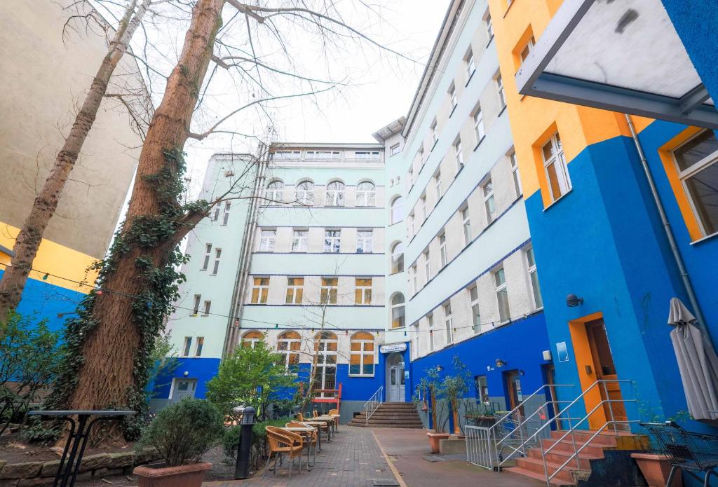 Budova, kde se hostel nachází