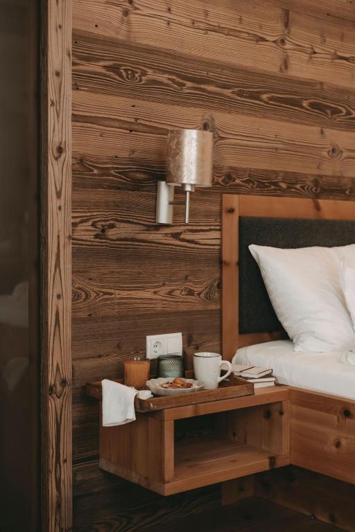 Posteľ alebo postele v izbe v ubytovaní Hotel Rosenhof Murau