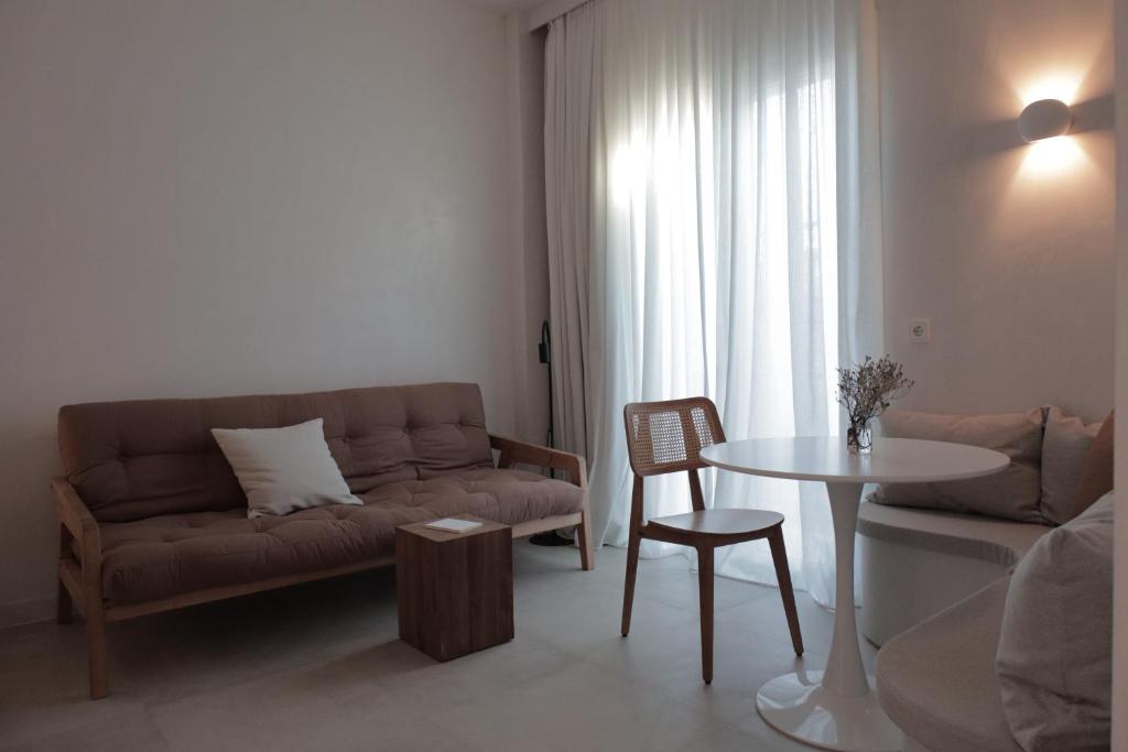 enδόtera chios apartments - Estudio Con Balcón