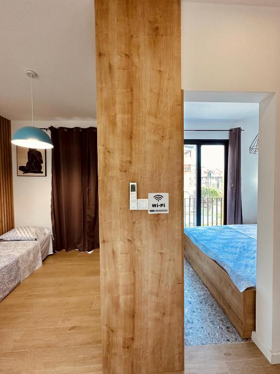 Postel nebo postele na pokoji v ubytování Adriatic Dream