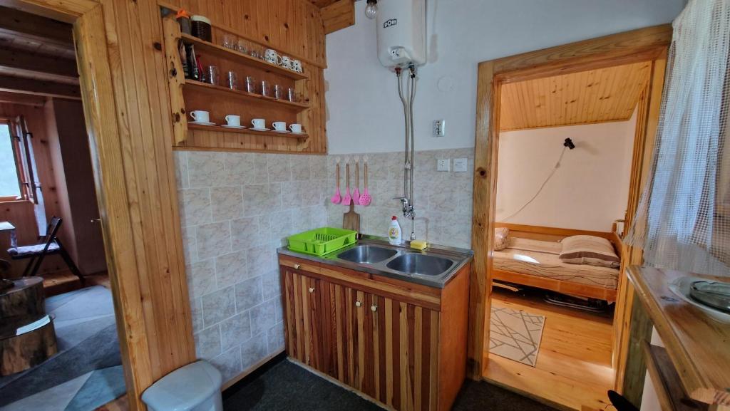Koupelna v ubytování Šumska jagoda