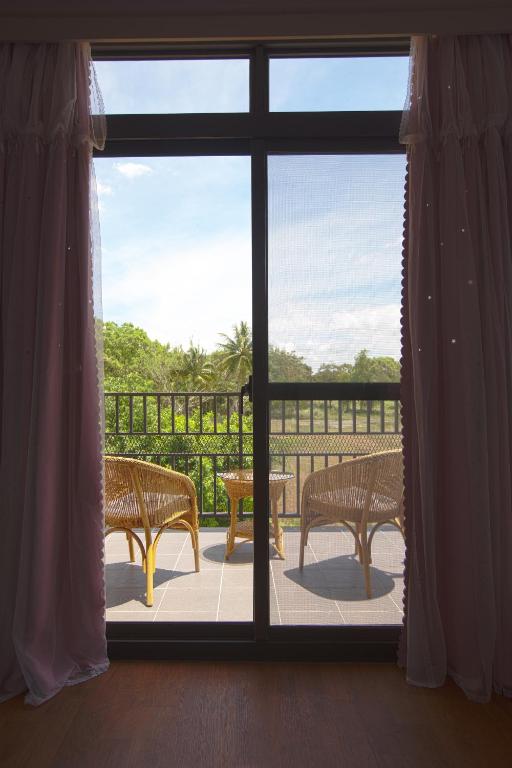 Balkón nebo terasa v ubytování Woolywo B&B 花蓮縣民宿第2451號