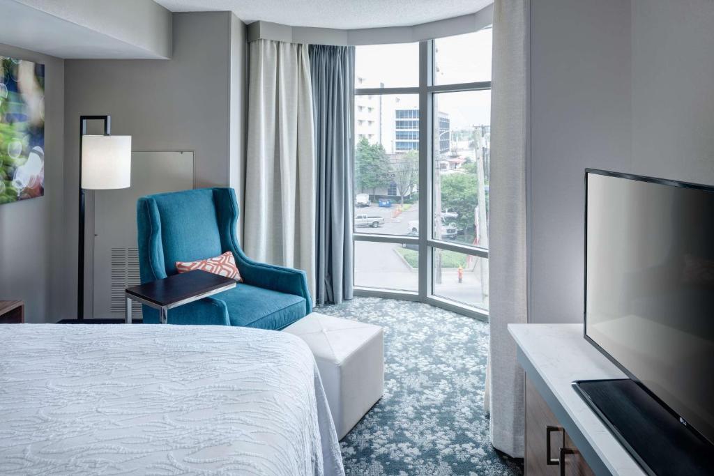 Hilton Garden Inn Nashville Vanderbilt - Hoek King Room - Niet Roken