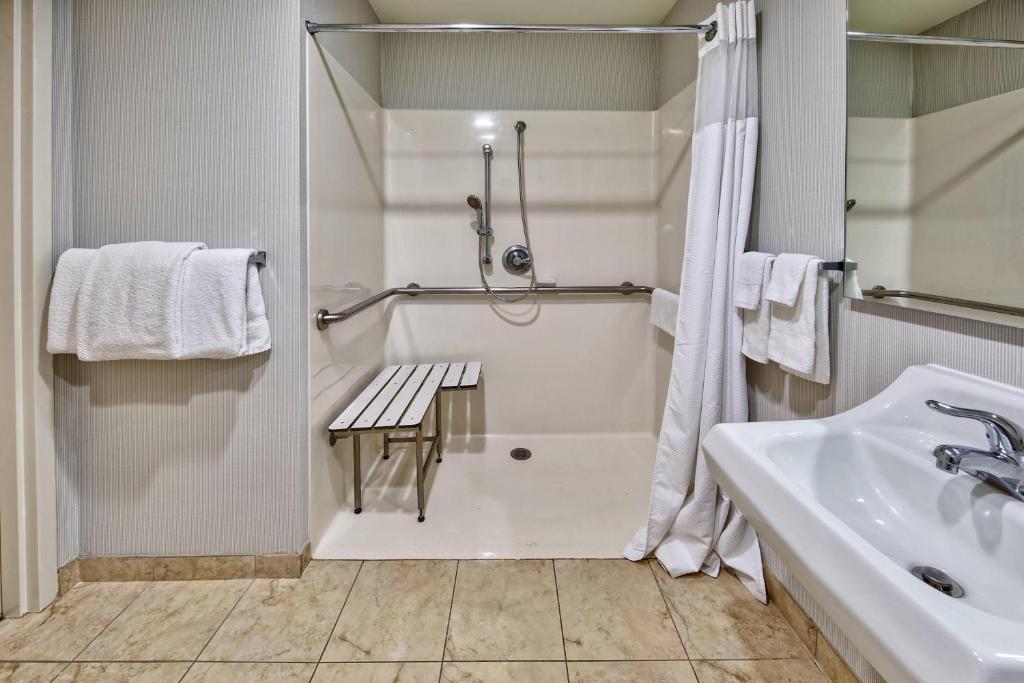 Koupelna v ubytování Courtyard by Marriott Abilene Southwest/Abilene Mall South