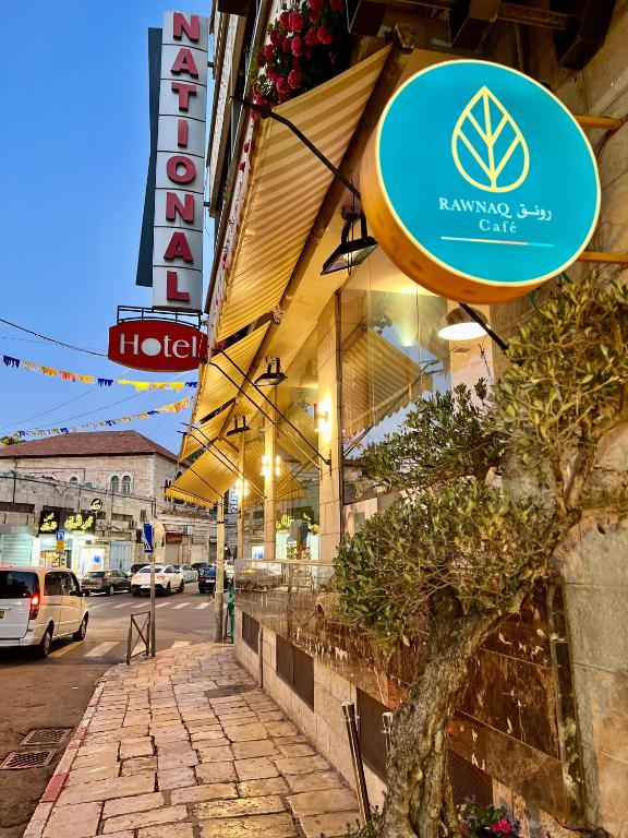 Certifikát, hodnocení, plakát nebo jiný dokument vystavený v ubytování National Hotel - Jerusalem