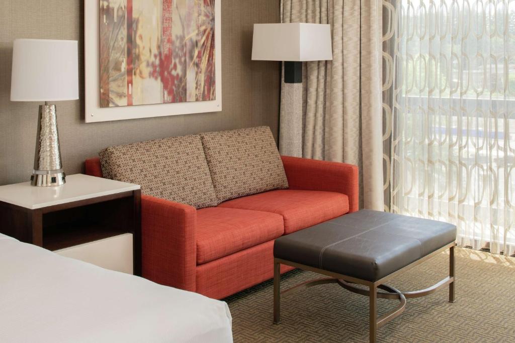 Posezení v ubytování Hilton Bellevue