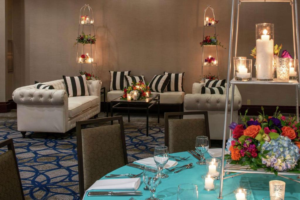 Posezení v ubytování Hilton Bellevue